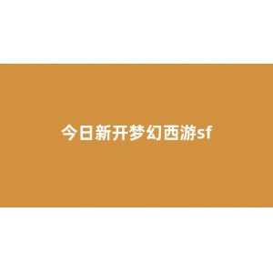 梦幻西游sf